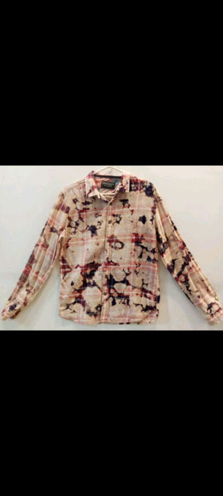 Flannel shirt tie dye rework - 50 pieces