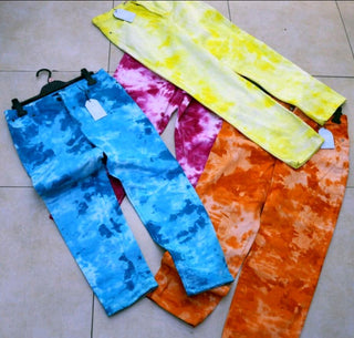 Tie Dye Rework Pants - 25 piece