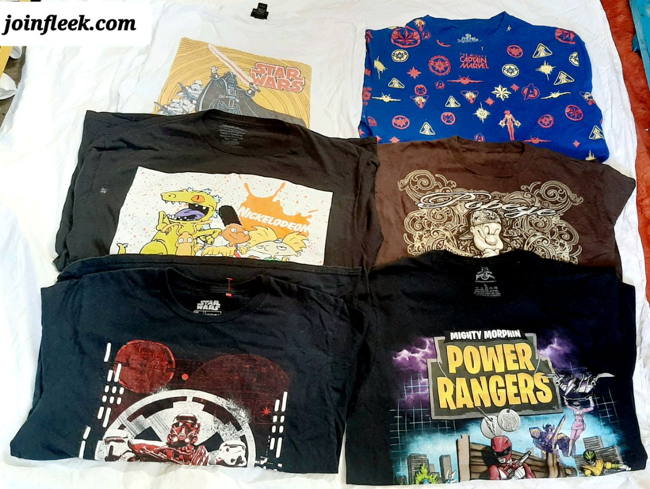 VINTAGE MOVIE T-SHIRT -50 PIECE BUNDLE
