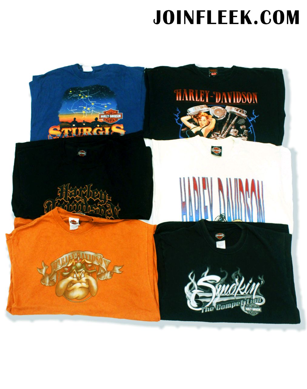 Harley Devidson T Shirt- 30 pieces bundle